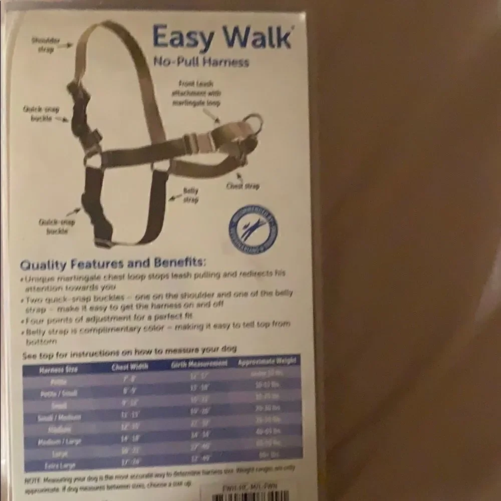 Pet Safe Easy Walk No Pull Harness